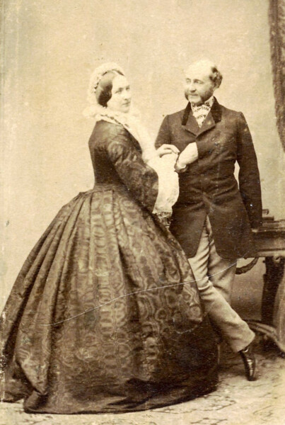 kníže Vincenc Karel Auersperg a jeho manželka Vilemína rozená Colloredo-Mansfeld